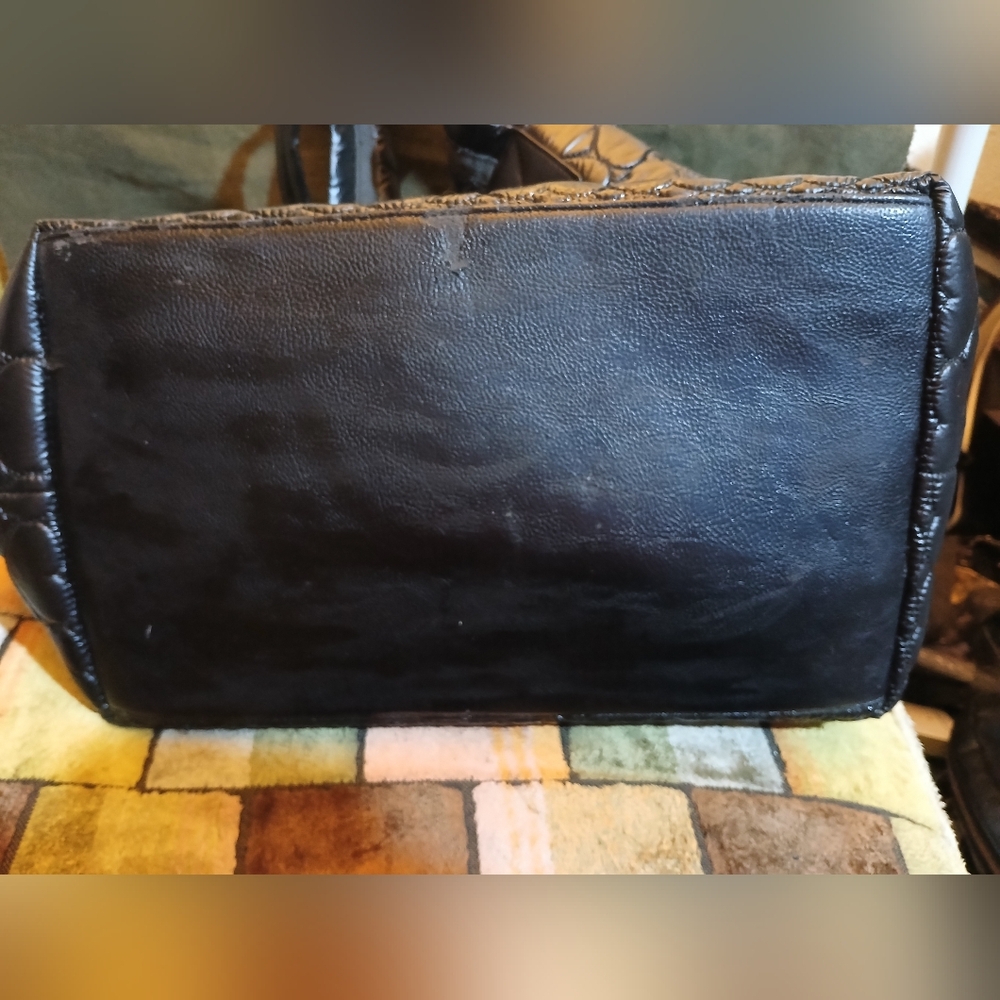 Betsey Johnson Black Quilted Women's Bag - Picture 5 of 8